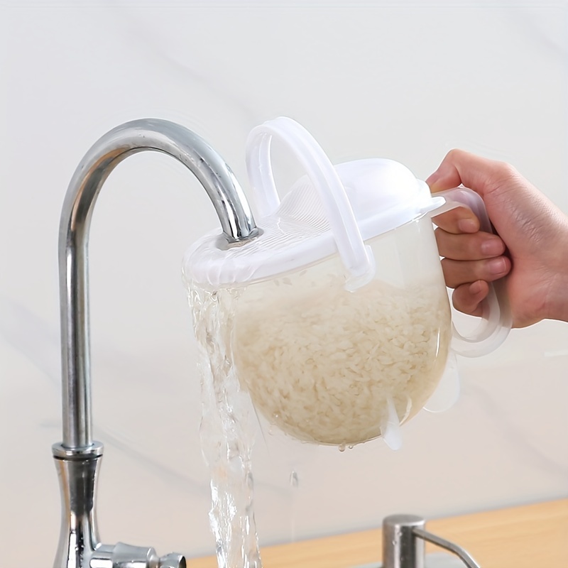 Portable Water Filter - Lazy Person Rice Washing Sieve With