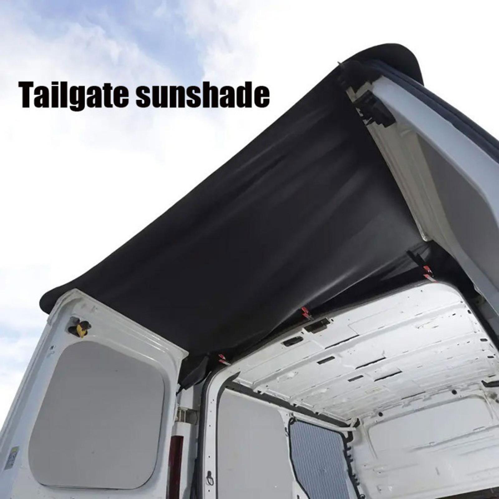 Outdoor Camping Van - Rear Door RV Awning Waterproof Campervan