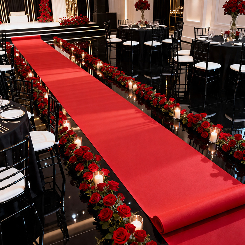 Outdoor Camping Venues - 1 Piece of Red Carpet, Holiday