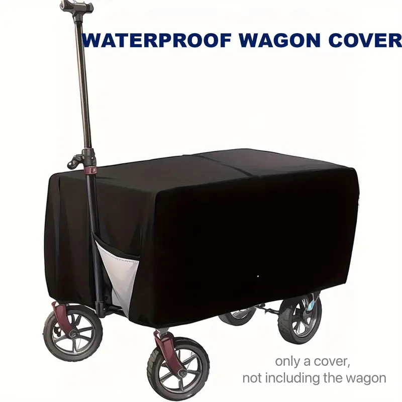 Outdoor Camping Wagon - 1pc Camping Cart Waterproof Cover, Folding