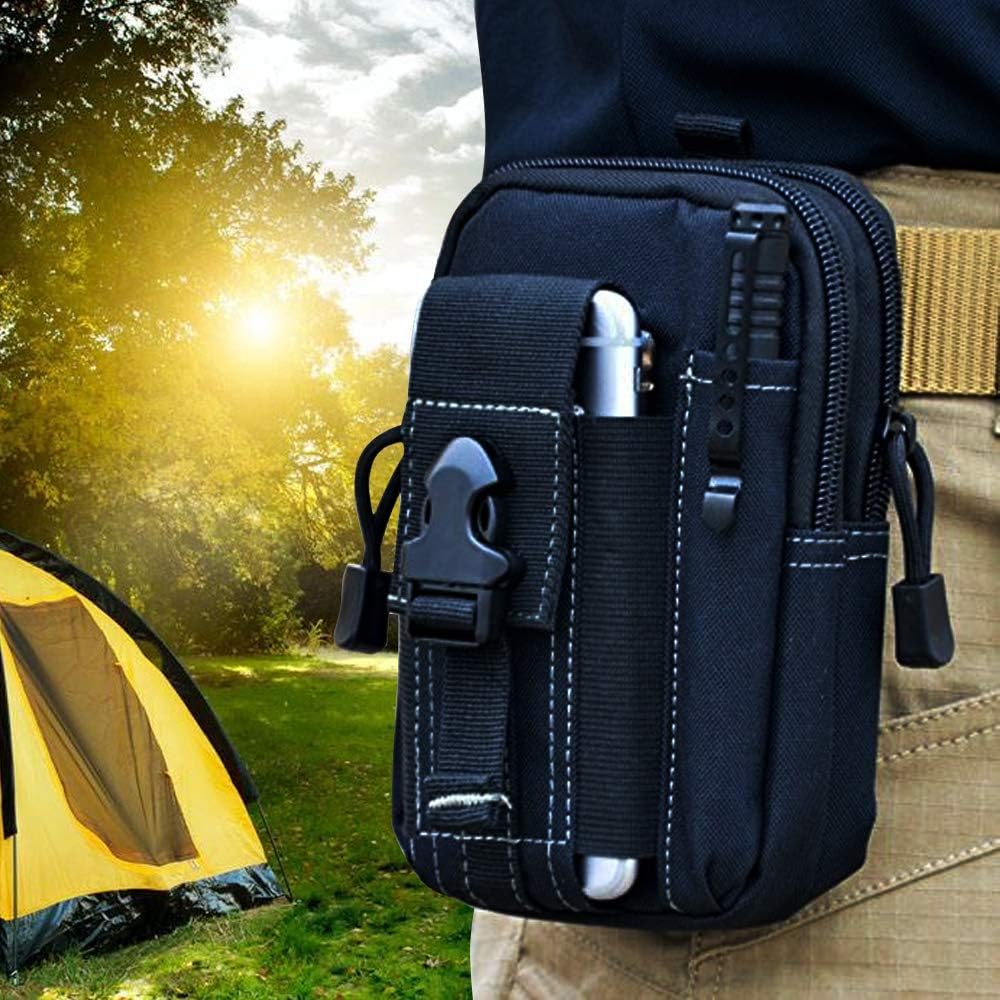Tactical Molle Belt Pouch Mili - Outdoor Camping Hiking ulasan dan harga