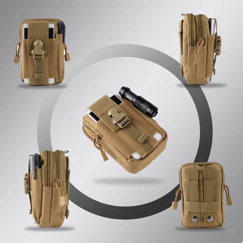 Tactical Molle Belt Pouch Mili - Outdoor Camping Hiking ulasan dan harga