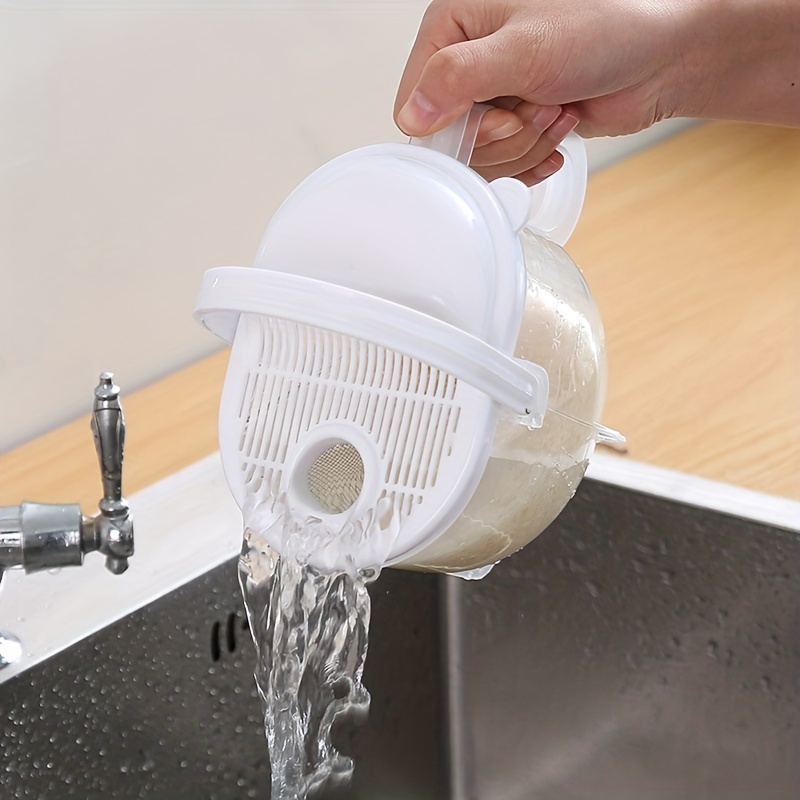 Lazy Person Rice Washing Sieve - Portable Water Filter ulasan dan harga