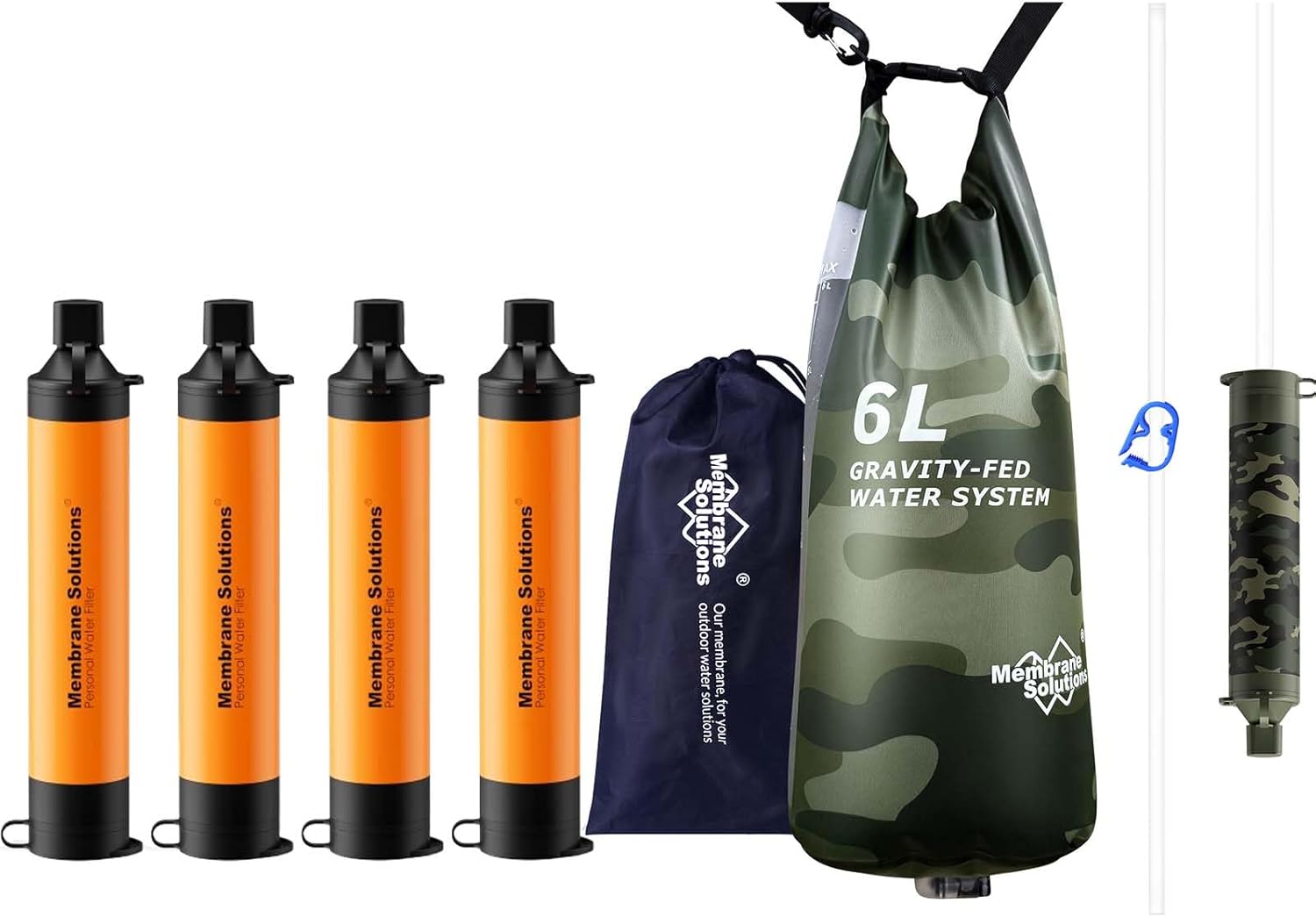 Pro 6L Camo Gravity Water Filt - Portable Water Filter ulasan dan harga