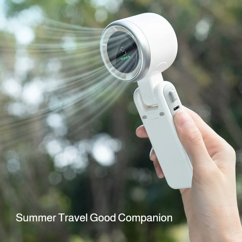 Outdoor Neck Hanging Mini Fan  - Outdoor Camping Fan ulasan dan harga