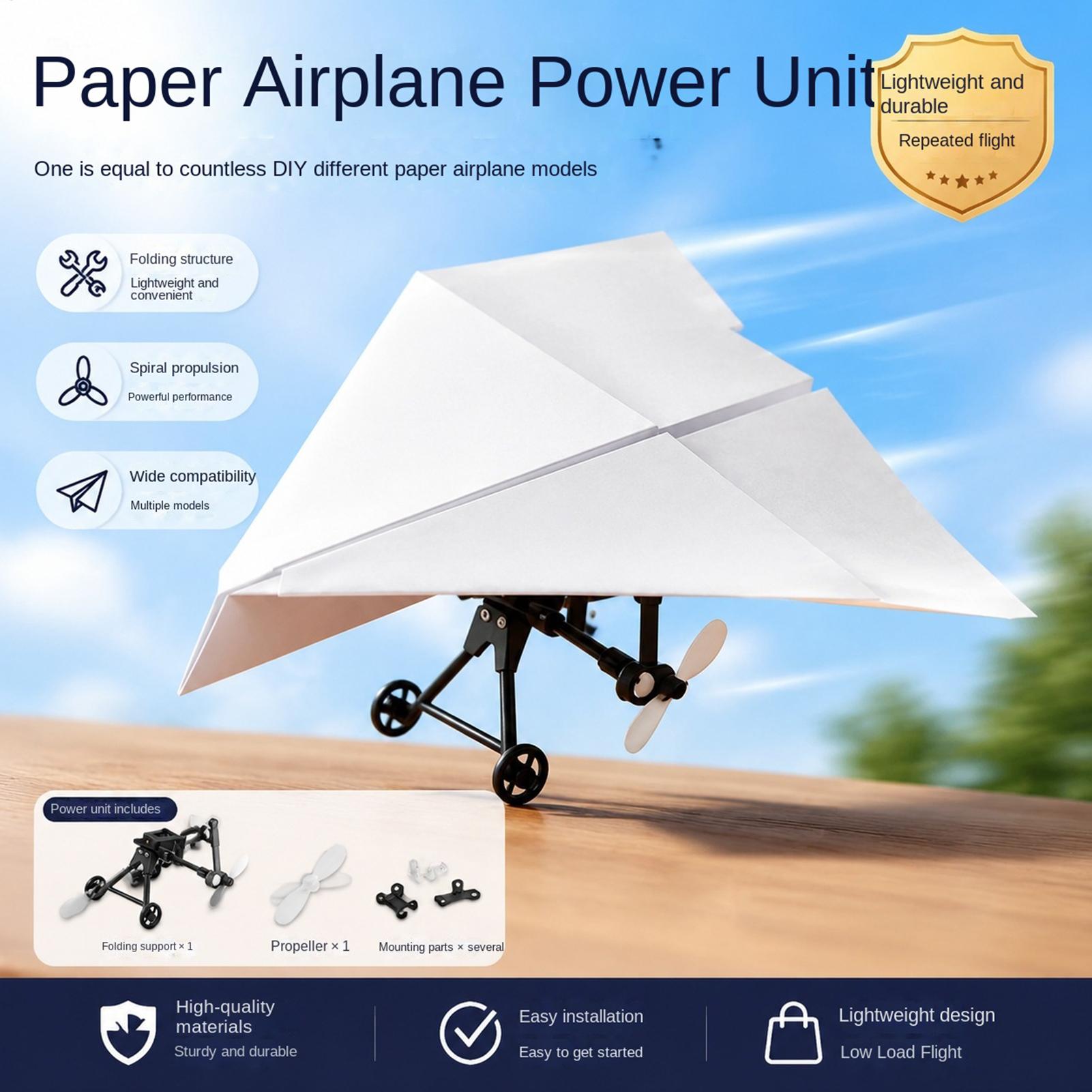 RC Paper Airplane Kit Remote C - Outdoor Camping Games For Kids ulasan dan harga