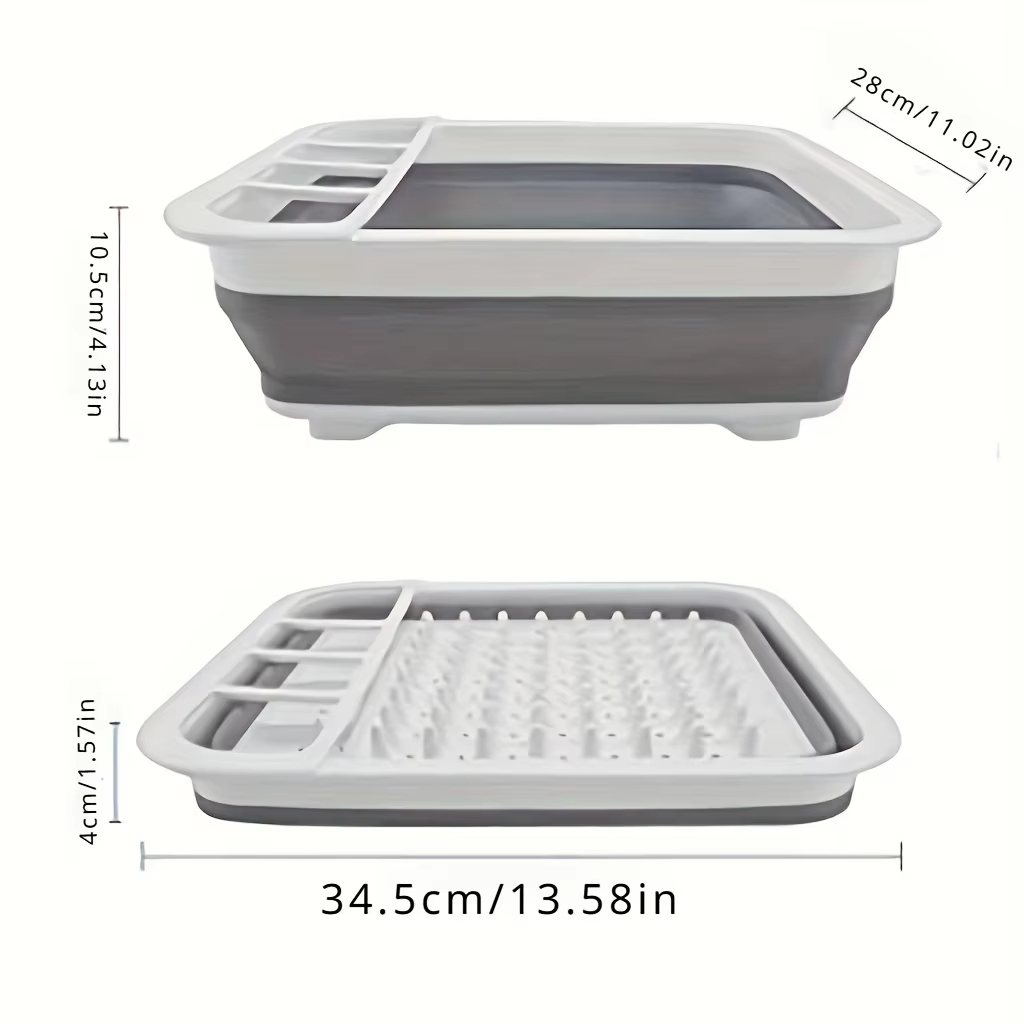 Collapsible Dish Drying Rack w - Outdoor Camping World ulasan dan harga