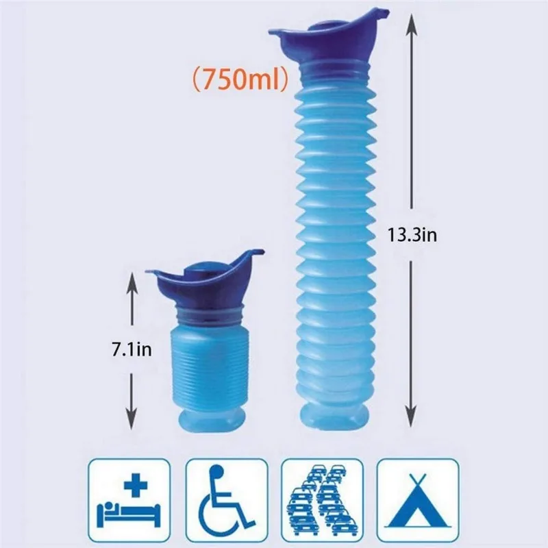 750ML Outdoor Portable Urine B - Outdoor Camping Urinal ulasan dan harga