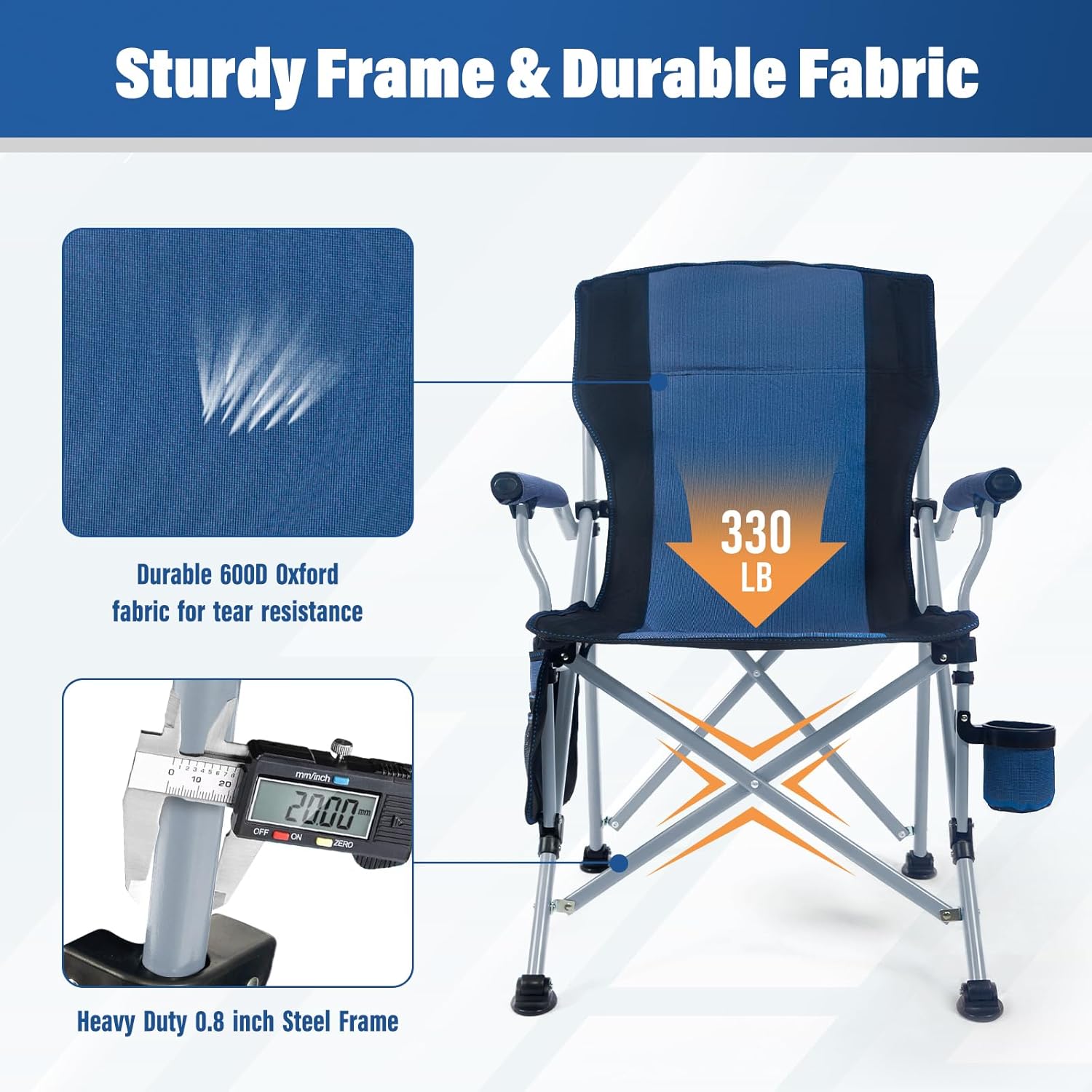 Factory Wholesale Outdoor Port - Outdoor Camping Folding Chairs ulasan dan harga