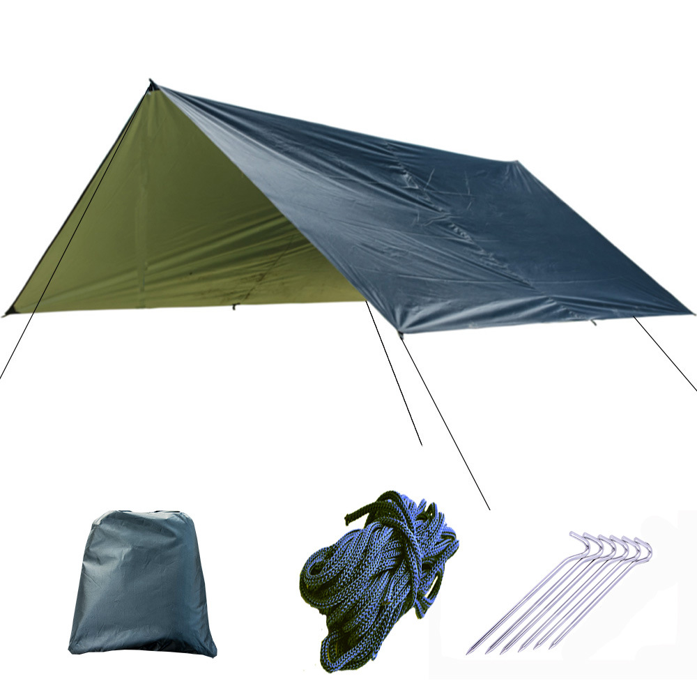 3x3m Awning Waterproof Tarp Te - Waterproof Tarp Shelter ulasan dan harga