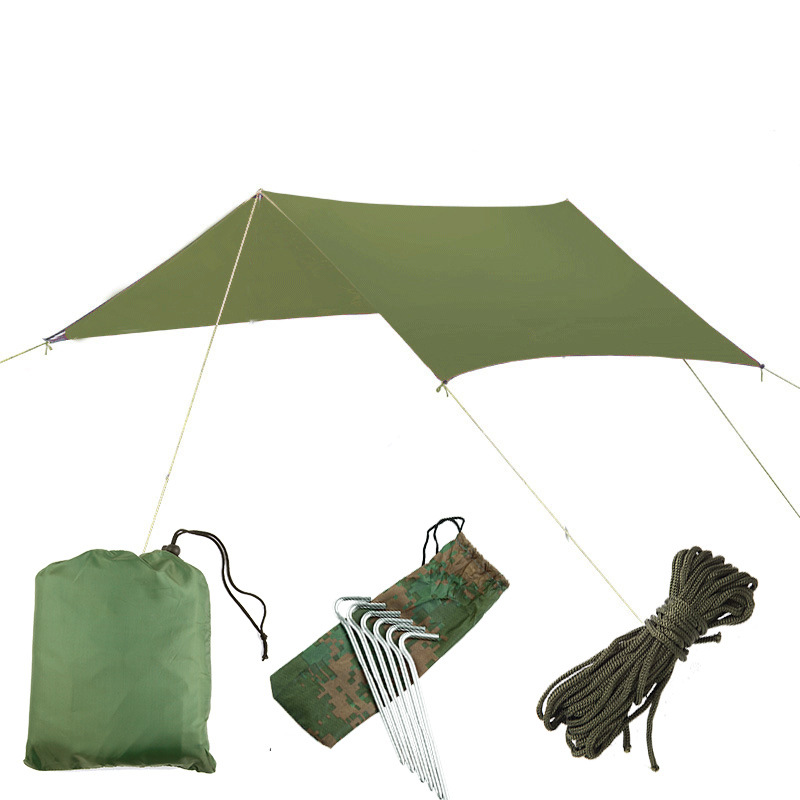 3x3m Awning Waterproof Tarp Te - Waterproof Tarp Shelter ulasan dan harga