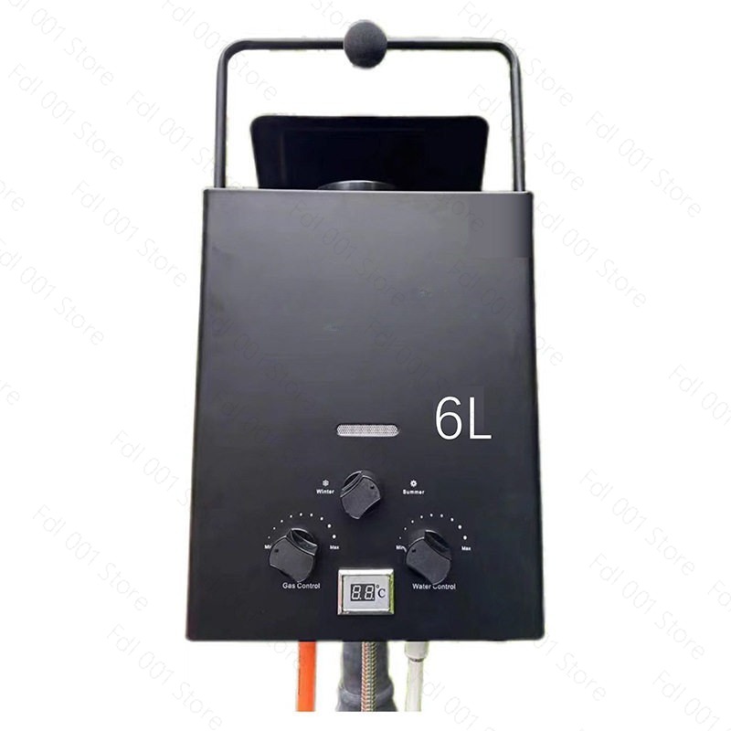6L Portable Tankless Gas Water - Outdoor Camping Hot Water Heater ulasan dan harga