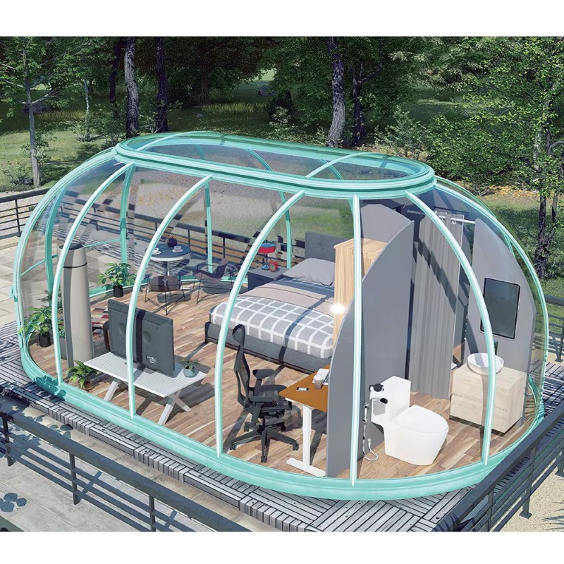 Transparent Polycarbonate Dome - Outdoor Camping Venues ulasan dan harga