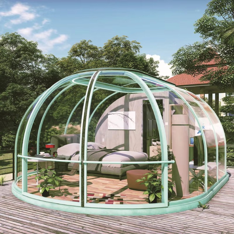 Transparent Polycarbonate Dome - Outdoor Camping Venues ulasan dan harga
