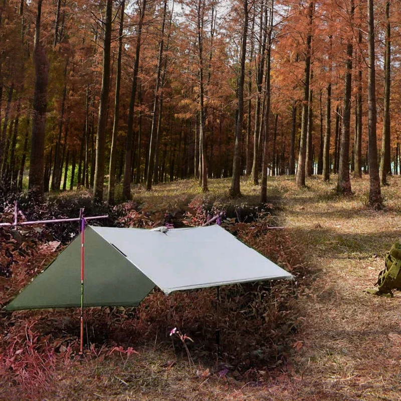 Outdoor Ultralight Sun Shelter - Waterproof Tarp Shelter ulasan dan harga