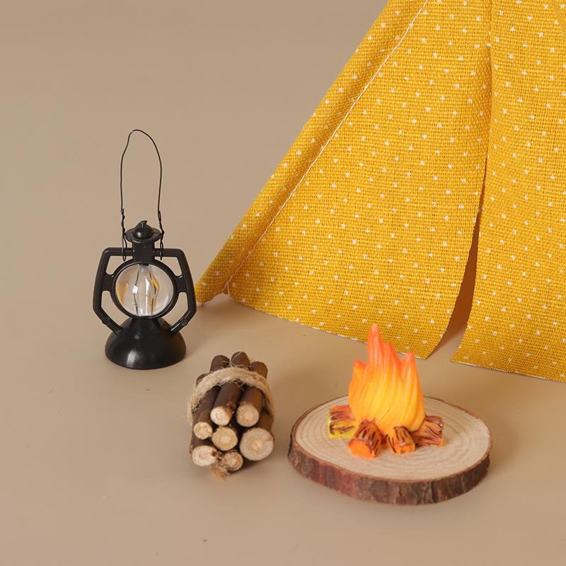 1:12 Scale Camping Tent Model  - Outdoor Camping Items ulasan dan harga