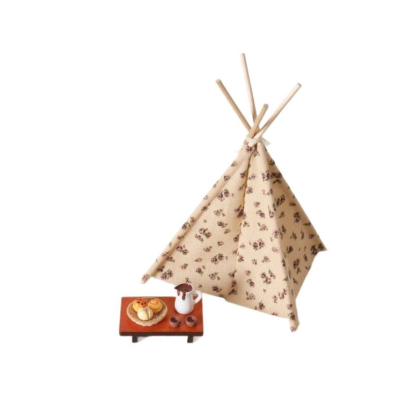 1:12 Scale Camping Tent Model  - Outdoor Camping Items ulasan dan harga