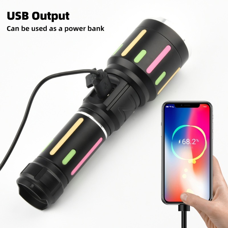High Power White Light Fluores - Outdoor Camping Hiking ulasan dan harga