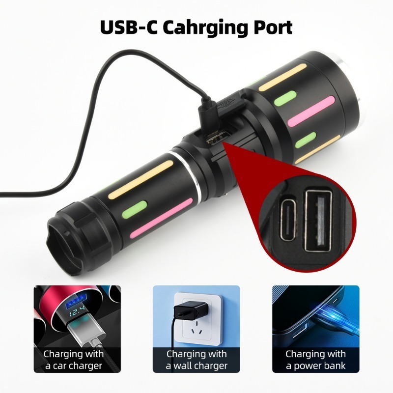 High Power White Light Fluores - Outdoor Camping Hiking ulasan dan harga