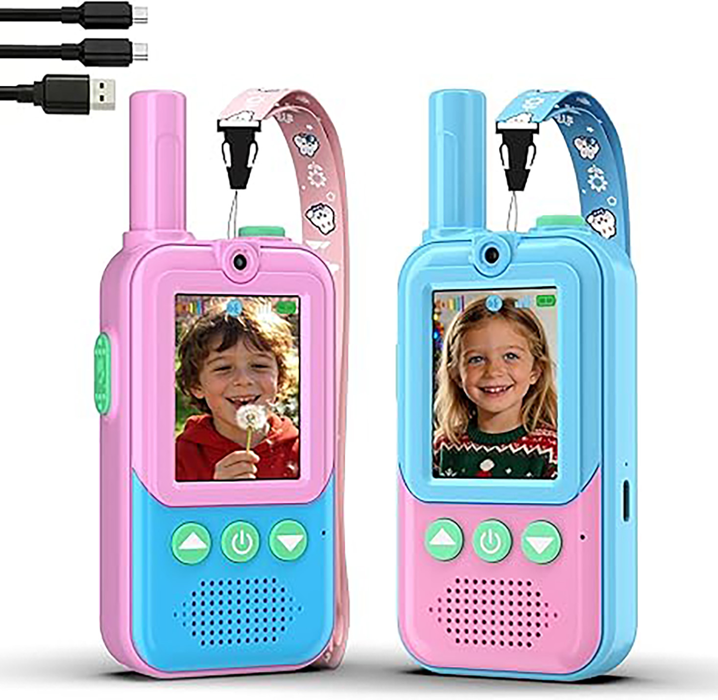 Rechargeable Kids Video Walkie - Outdoor Camping Games For Kids ulasan dan harga