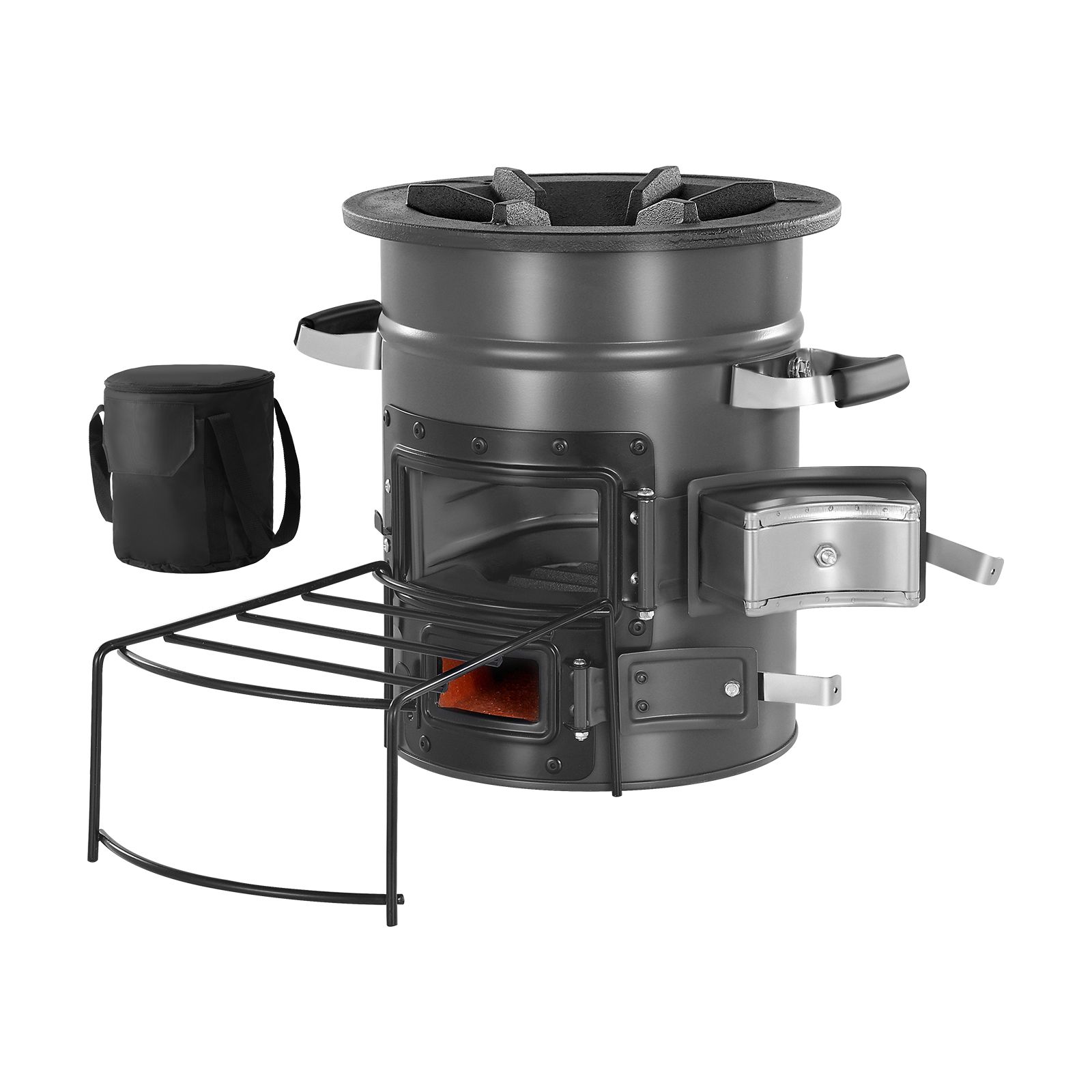Camping Rocket Stove, Wood Bur - Outdoor Camping Wood Burning Stove ulasan dan harga
