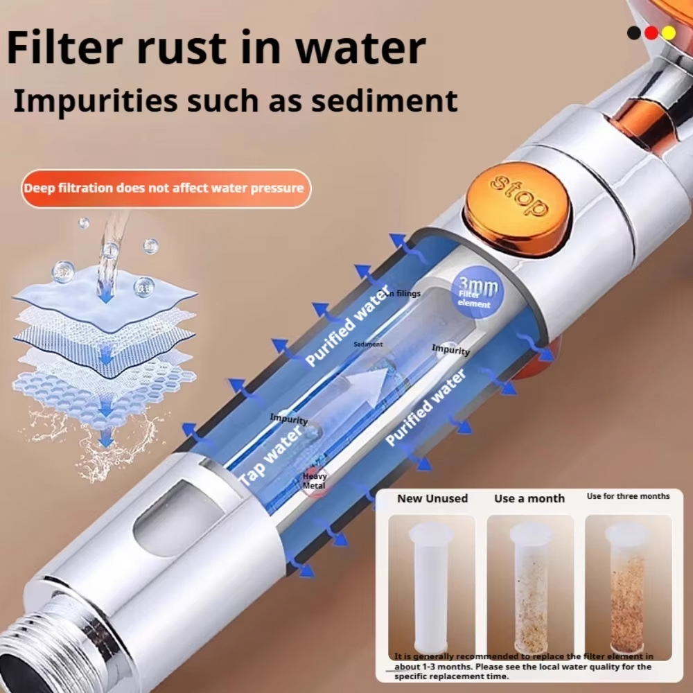 5 Spray ABS Portable Shower He - Portable Water Filter ulasan dan harga