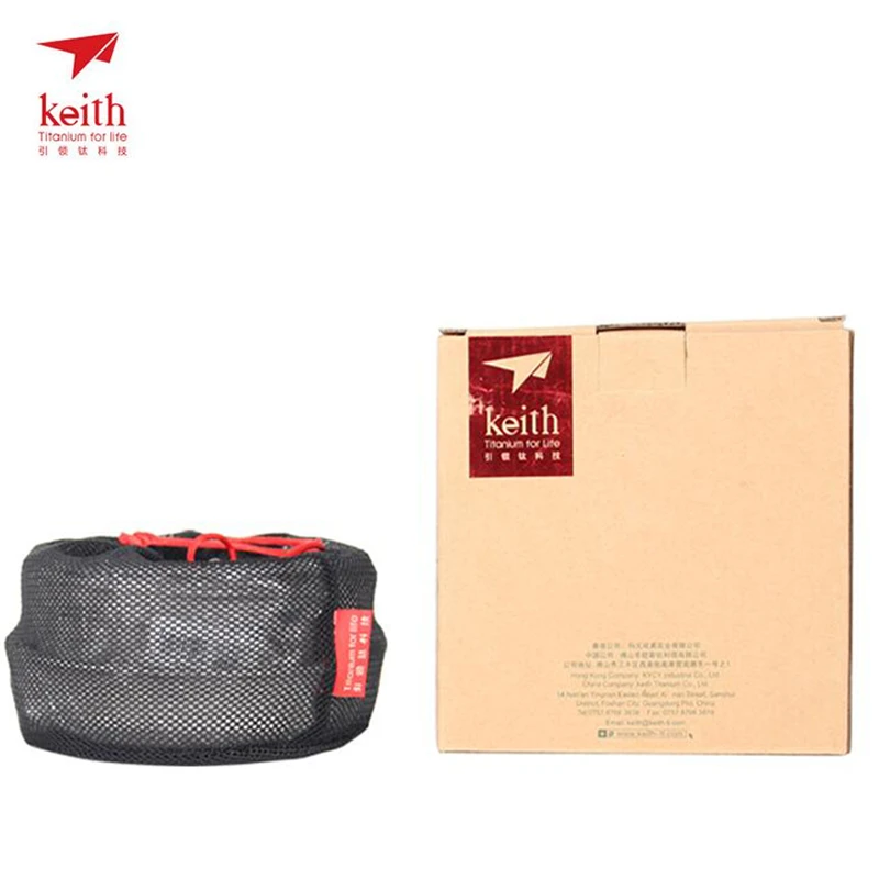 Keith 3PCS Titanium Cookware P - Outdoor Camping World ulasan dan harga