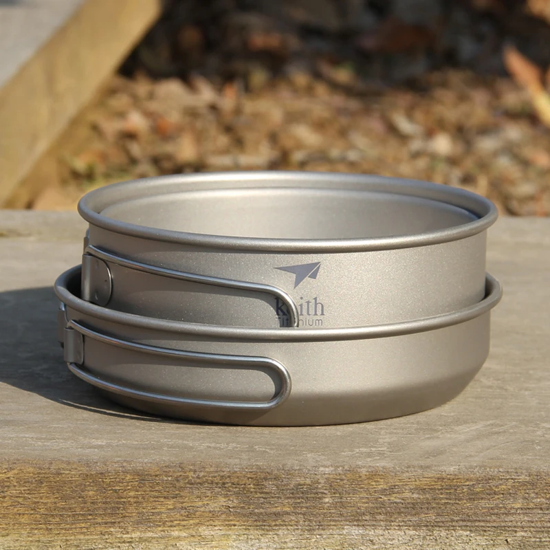 Keith 3PCS Titanium Cookware P - Outdoor Camping World ulasan dan harga