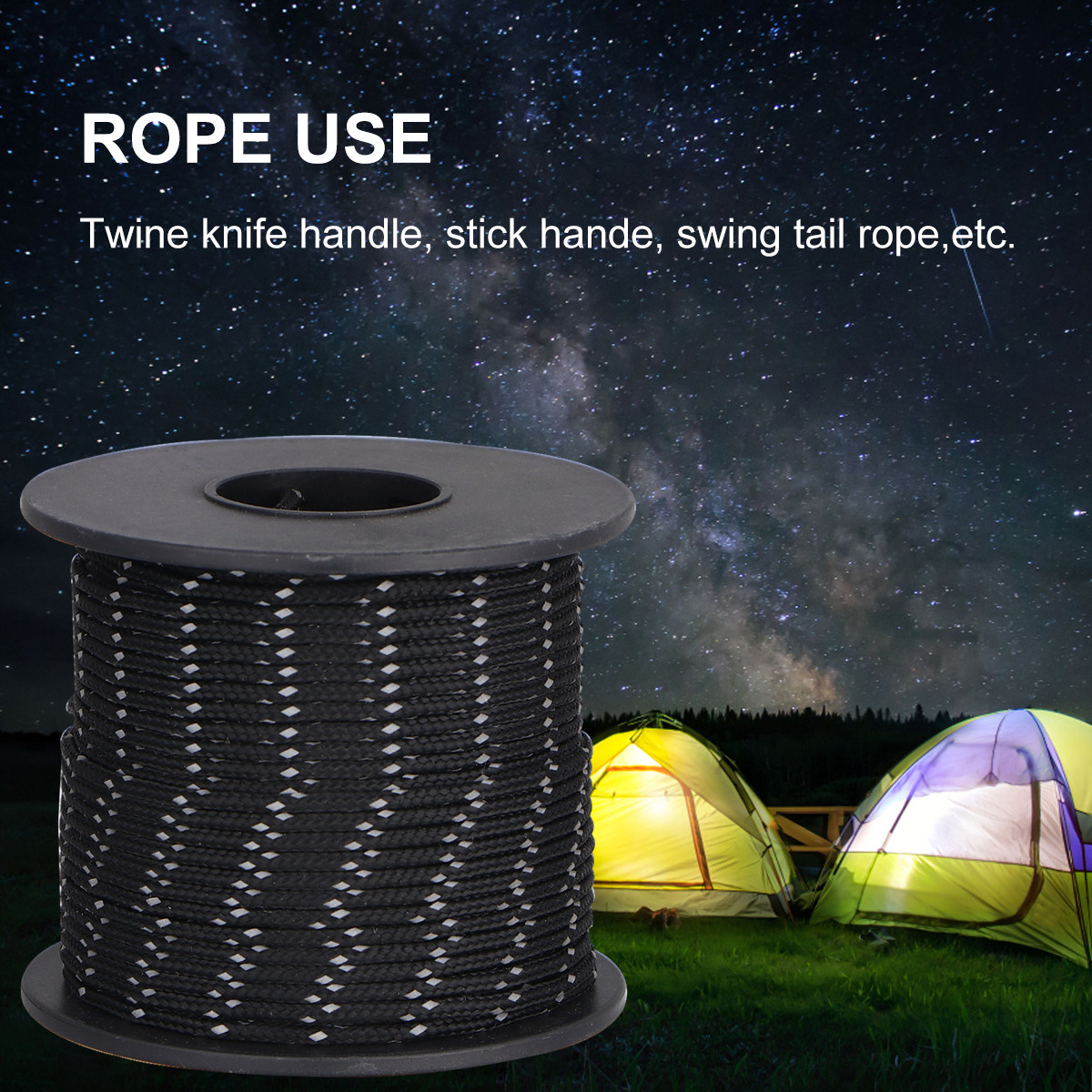31M 2.1mm Reflective Guy Lines - Outdoor Camping Guy ulasan dan harga