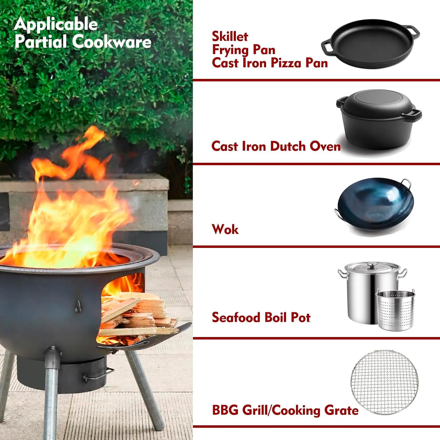 Multifunction Wood Burning Sto - Outdoor Camping Wood Burning Stove ulasan dan harga