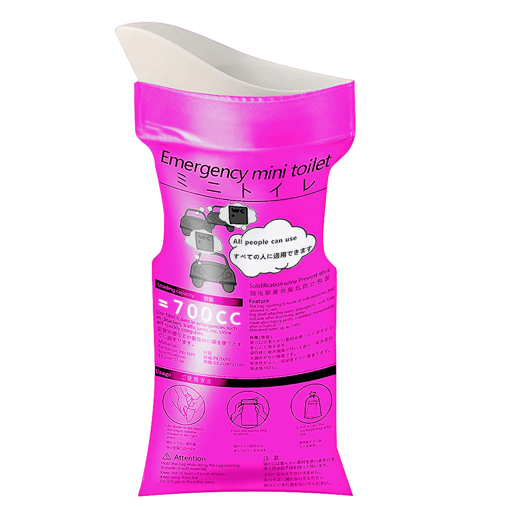 700ml Urinal Toilet Bag Unisex - Outdoor Camping Urinal ulasan dan harga