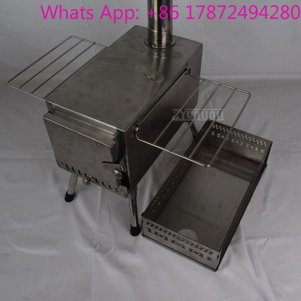 Portable Wood-burning Heating  - Outdoor Camping Wood Burning Stove ulasan dan harga