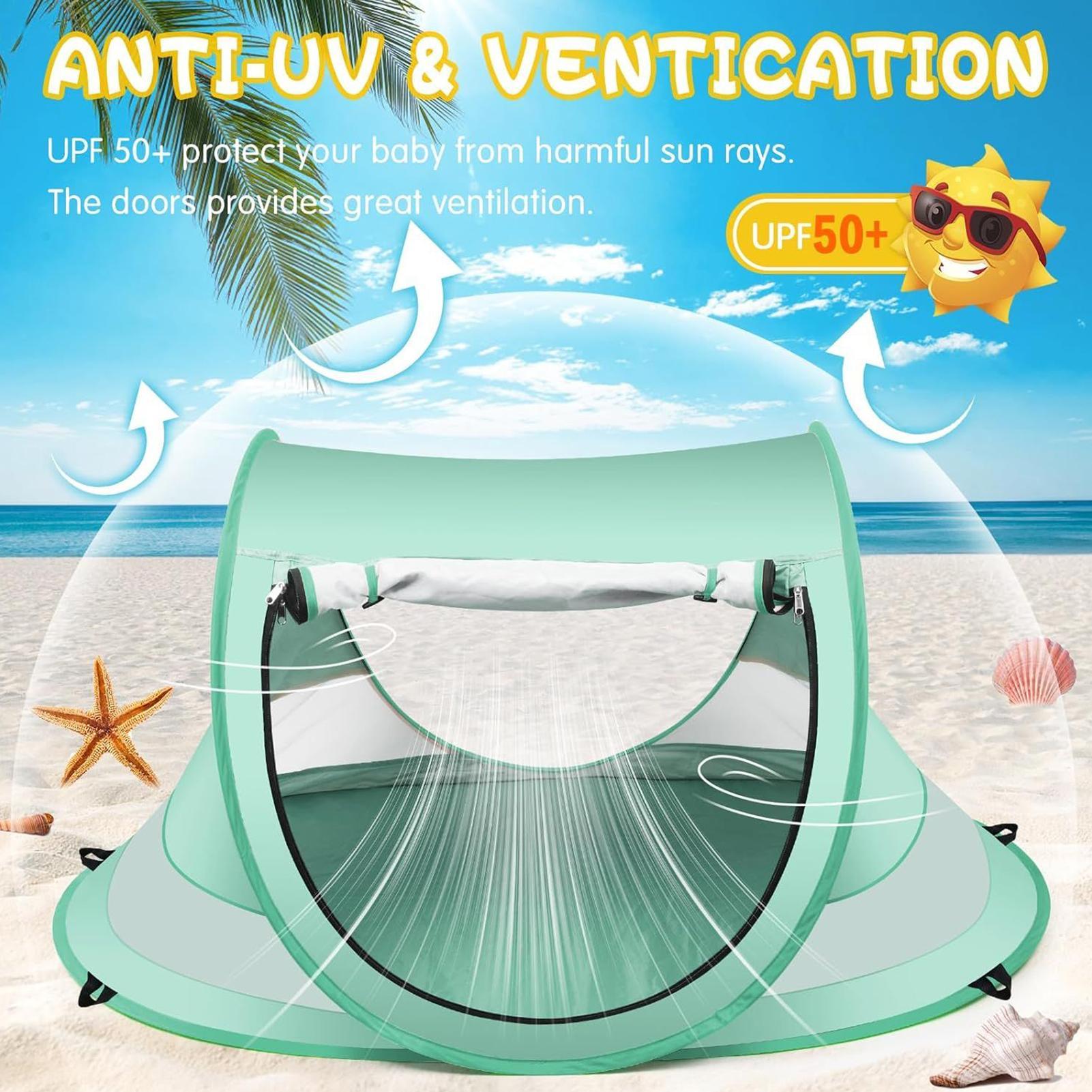 Kids Beach Tent UPF 50 Childre - Outdoor Camping Games For Kids ulasan dan harga