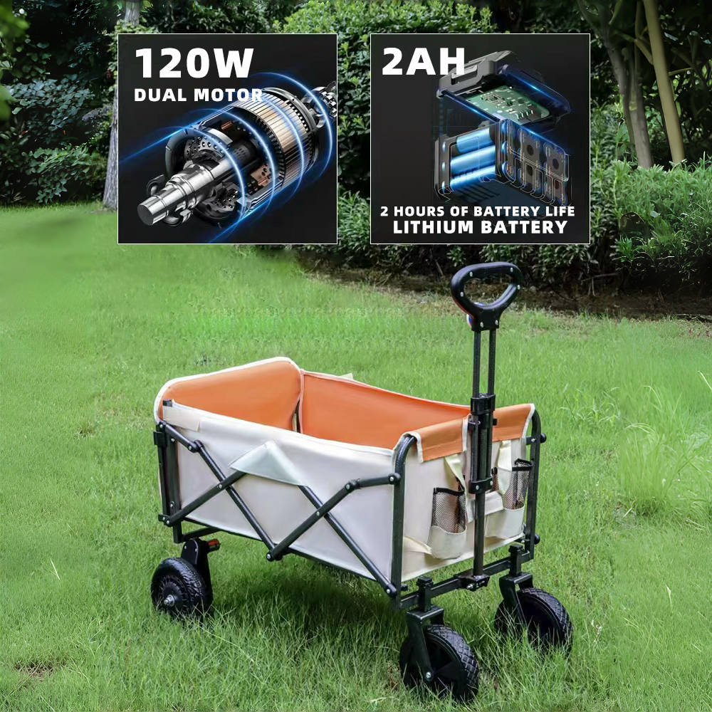 Electric Camping Wagon Cart Fo - Outdoor Camping Wagon ulasan dan harga