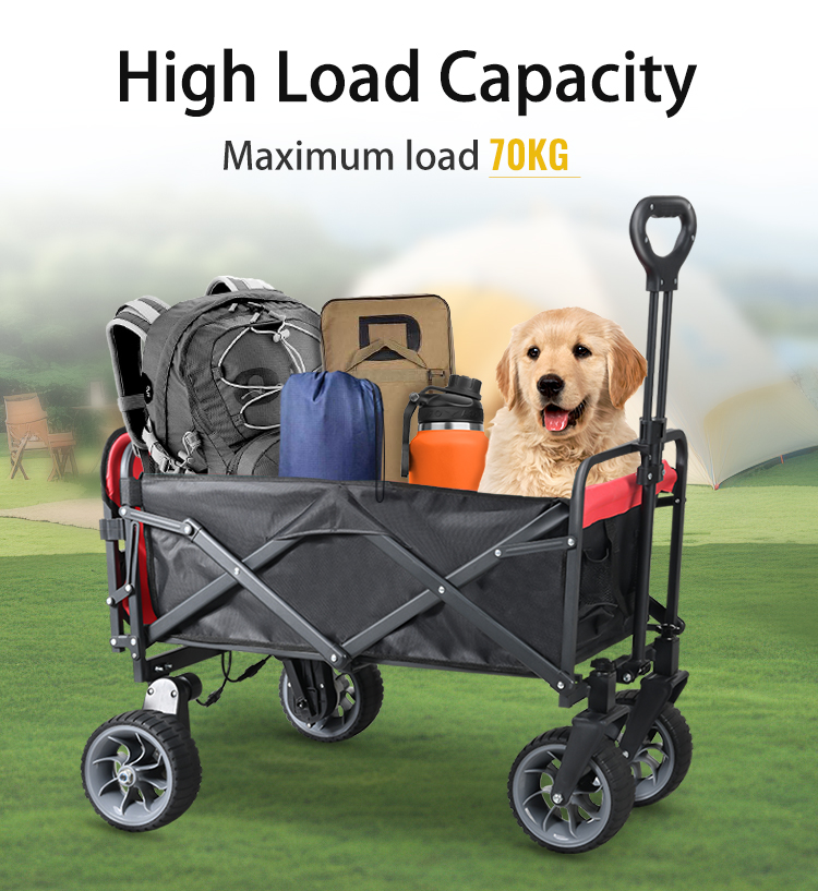Electric Camping Wagon Cart Fo - Outdoor Camping Wagon ulasan dan harga