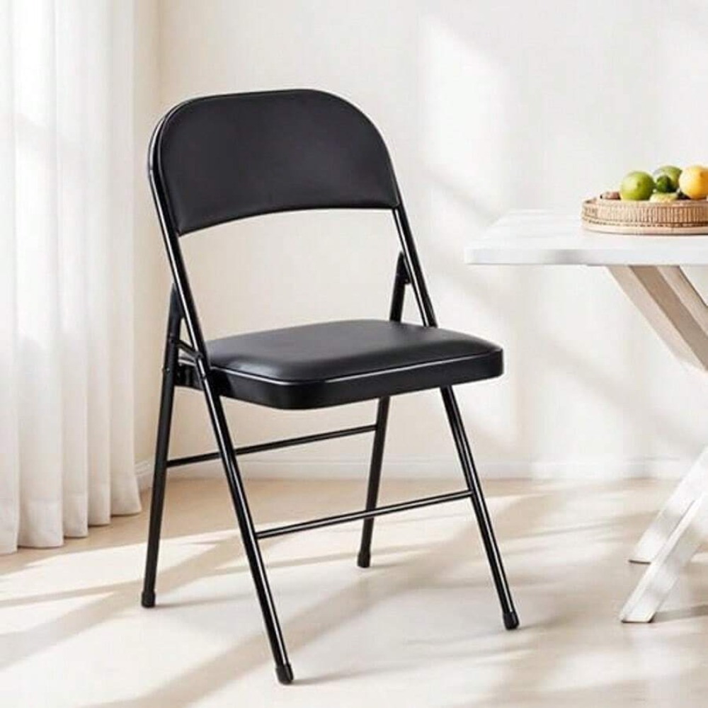 Folding Chair 4 Pack Leather P - Outdoor Camping Folding Chairs ulasan dan harga
