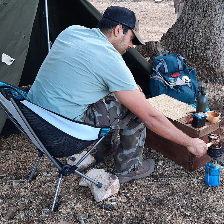 Portable Folding Camping Chair - Outdoor Camping Folding Chairs ulasan dan harga
