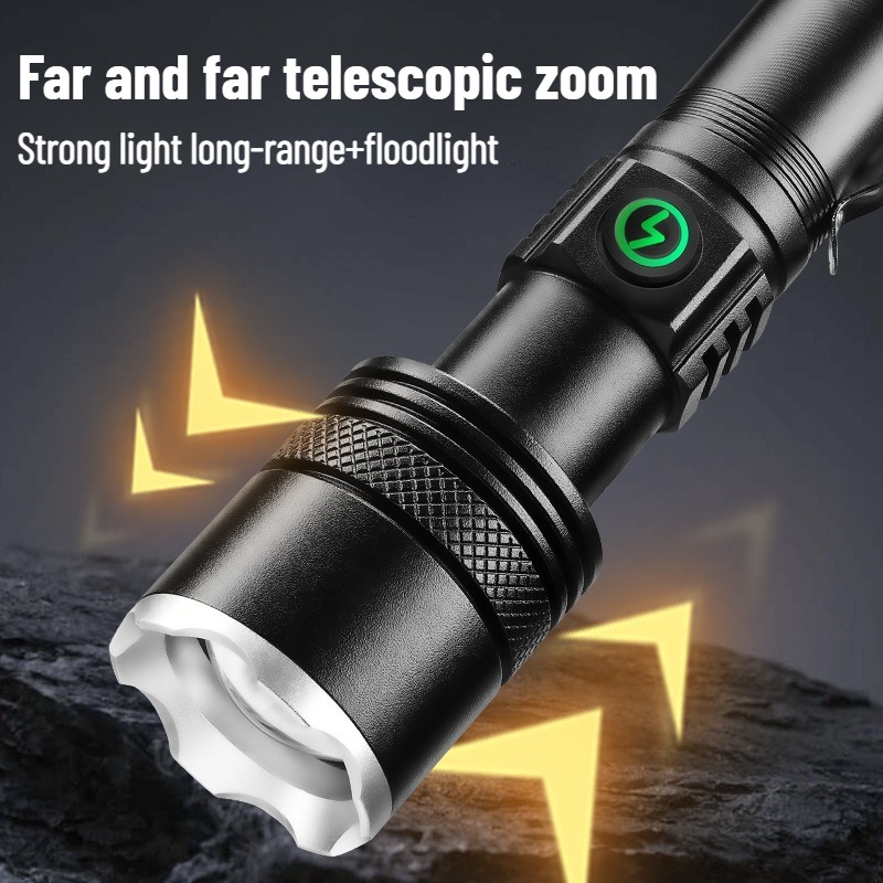 Rechargeable LED Flashlight Zo - Outdoor Camping Hiking ulasan dan harga