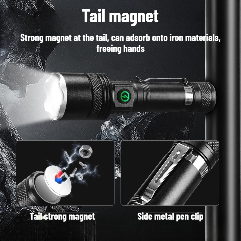 Rechargeable LED Flashlight Zo - Outdoor Camping Hiking ulasan dan harga