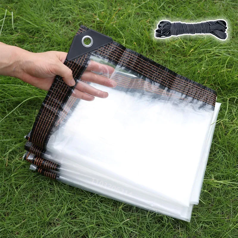 2x3m Transparent Plastic Garde - Waterproof Tarp Shelter ulasan dan harga