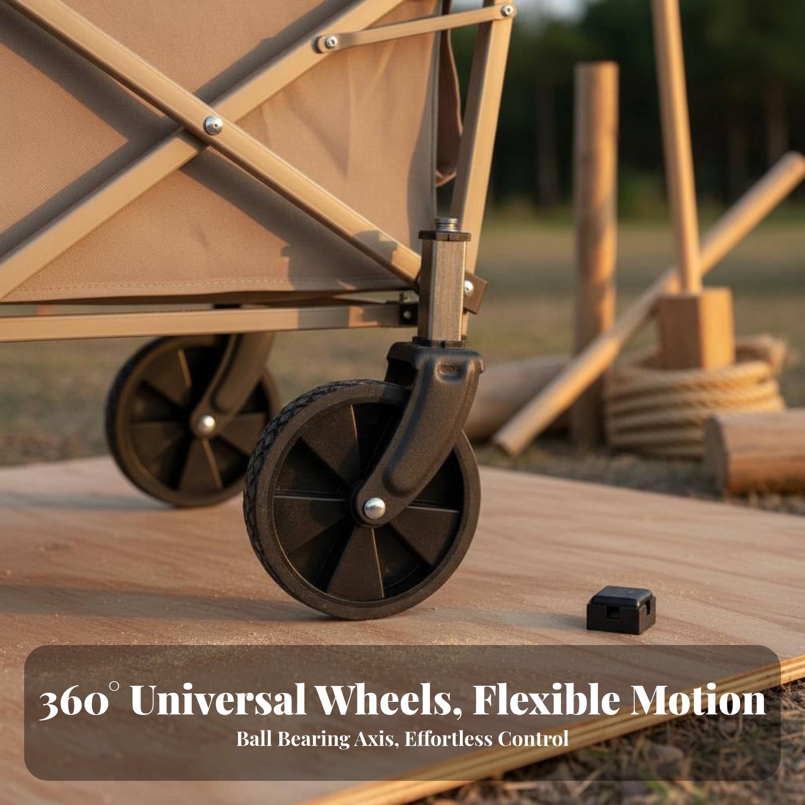 Camping Cart Wheel Multi-Terra - Outdoor Camping Wagon ulasan dan harga