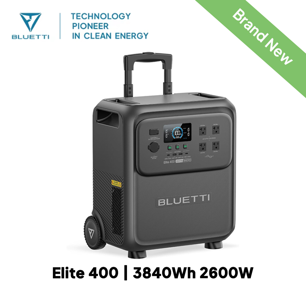 BLUETTI Elite 400 2600W 3840Wh - Outdoor Camping Van ulasan dan harga