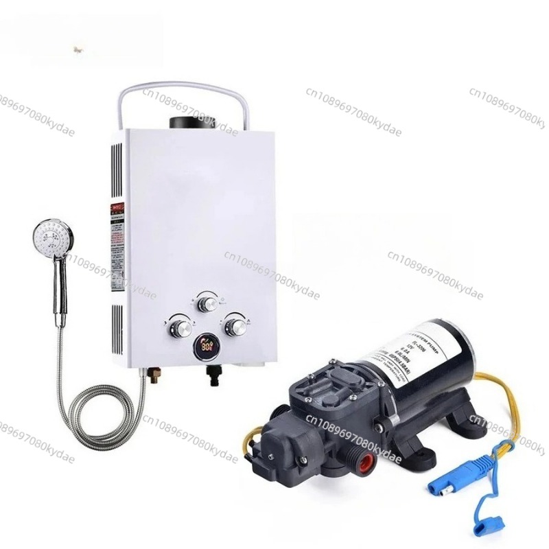 Portable LPG Water Heater - 12 - Outdoor Camping Hot Water Heater ulasan dan harga