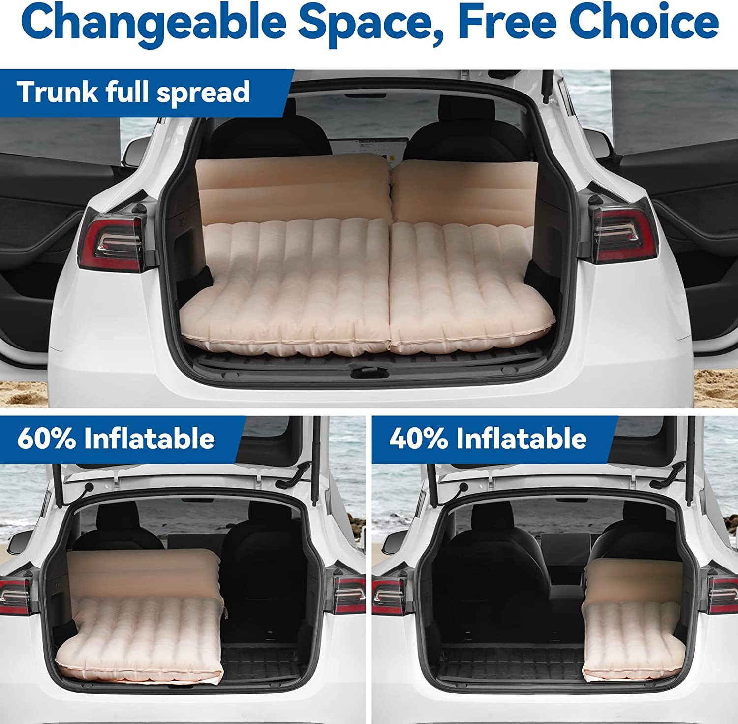 Car Inflatable Bed For Tesla M - Bed Outdoor Camping ulasan dan harga