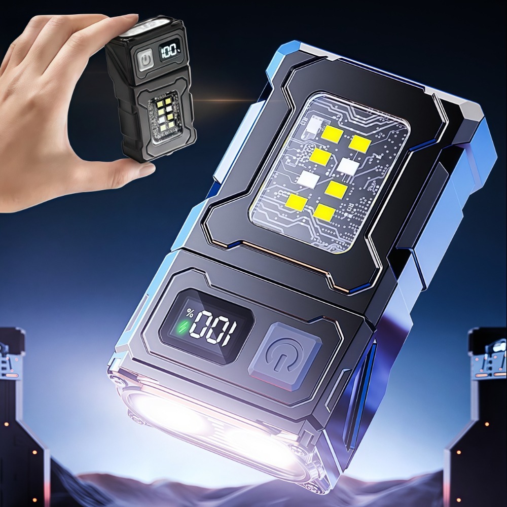 Rechargeable Mini LED Flashlig - Outdoor Camping Hiking ulasan dan harga