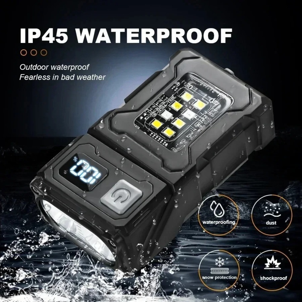 Rechargeable Mini LED Flashlig - Outdoor Camping Hiking ulasan dan harga