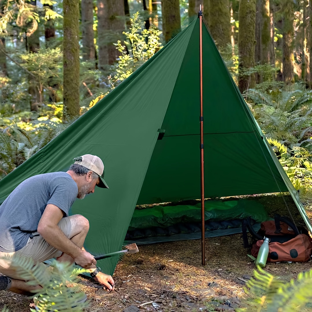 19 Hang Points Tent Tarp Survi - Waterproof Tarp Shelter ulasan dan harga