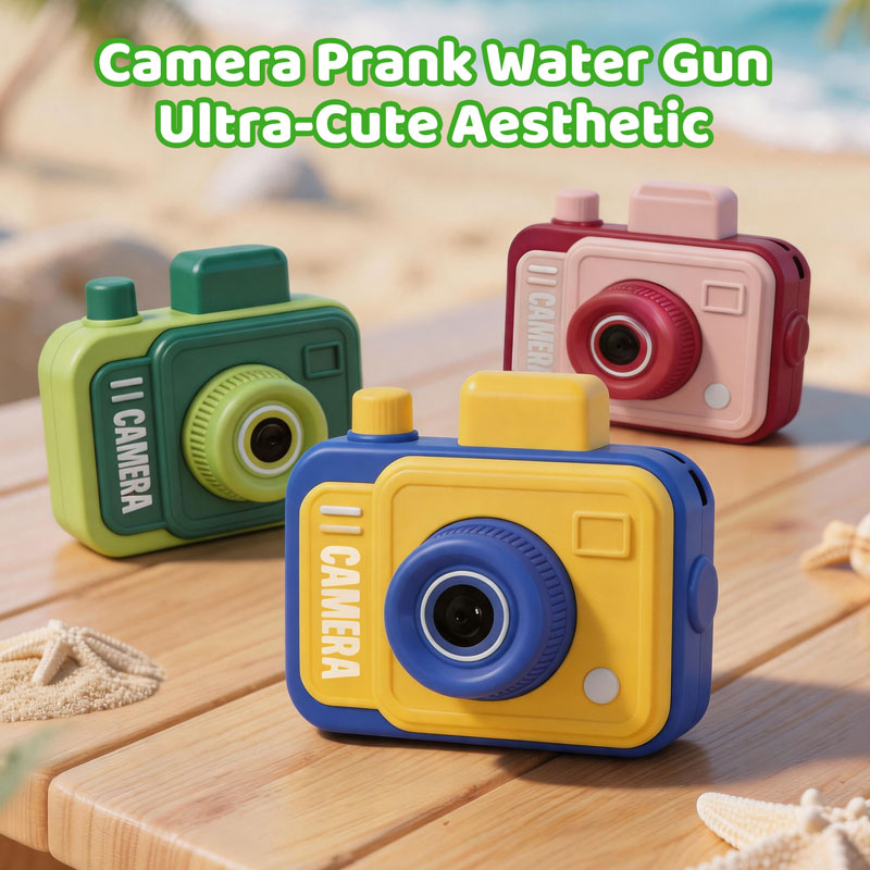 Double-sided Water Gun Camera  - Outdoor Camping Games For Kids ulasan dan harga