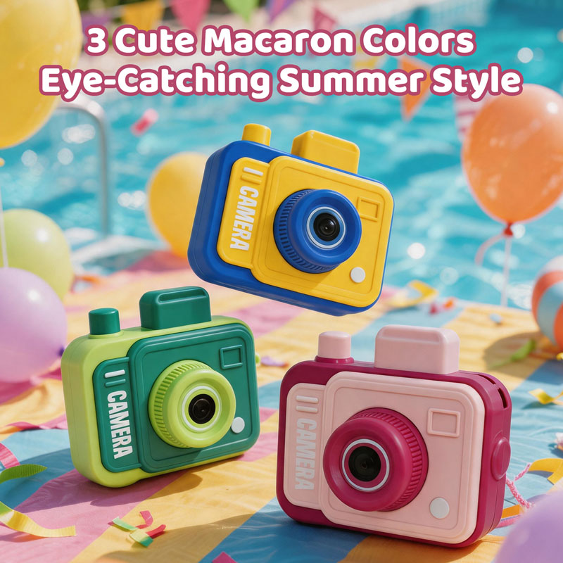 Double-sided Water Gun Camera  - Outdoor Camping Games For Kids ulasan dan harga