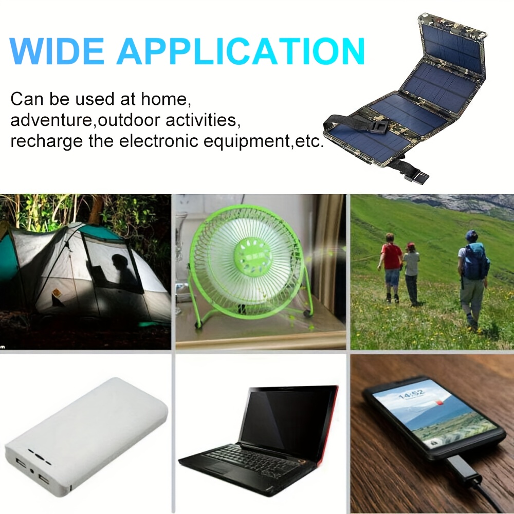 [Solar Panel] 80W Portable Fol - Outdoor Camping Hiking ulasan dan harga